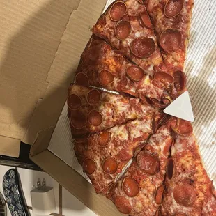 Mark and Monica&apos;s pepperoni pizza