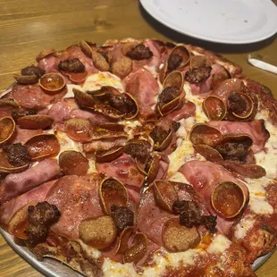 All Meat Pizza