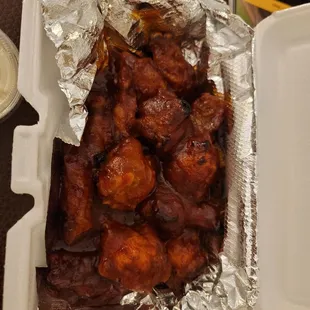 BBq wings $12.50