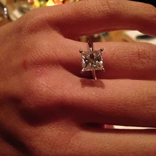 2+ carat &quot;D&quot; color diamond from Mark Edwards.