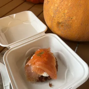 Salmon Latkes