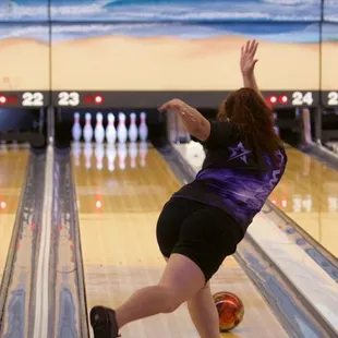 Celina Benavidez with amazing timing and balance.