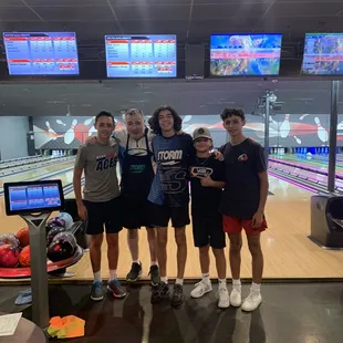 My Junior Bowling Studs.