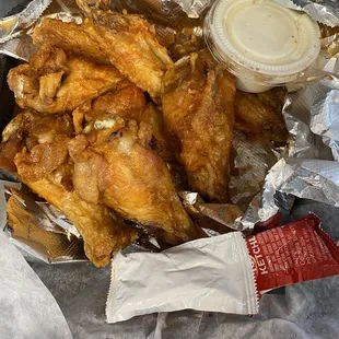 Wings to go