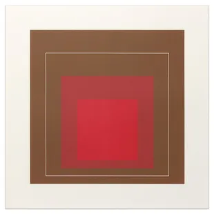 Josef Albers Vintage Print.  Medicine Man Gallery also handles contemporary art