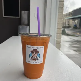 Thai iced tea