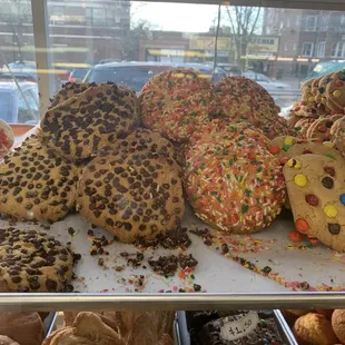 a variety of doughnuts