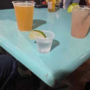 Tequila and mango cart