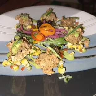 Cornmeal Crested Gulf Oysters