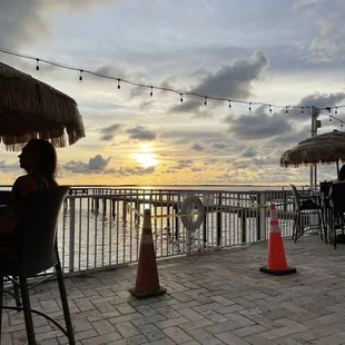 Beautiful sunset at marker 8!