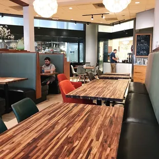 interior, sushi and sashimi