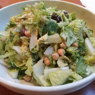 $6.75 create-your-own salad gave me three-day worth of roughage, but they forgot to add my feta cheese.