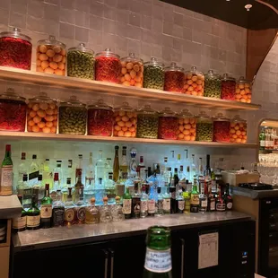 Bar is a great spot to grab a quick dinner and a drink...