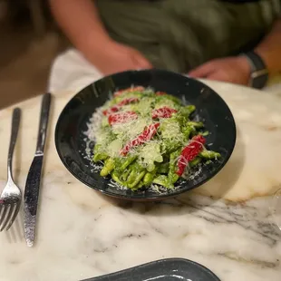 Broccoli cacio e pepe