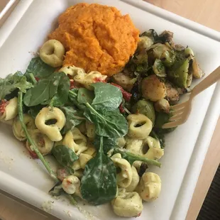 a plate of food