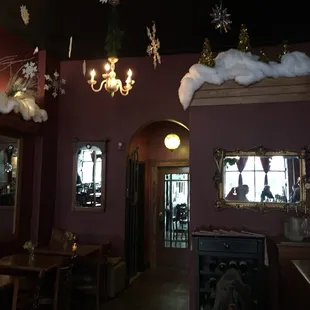 Entry to the party room.