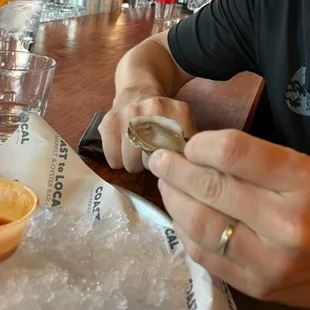 Oyster Shooter (with Watershed Vodka?)