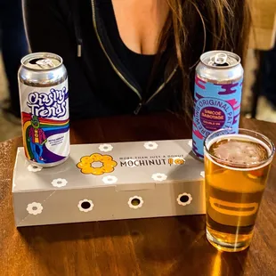 Beers and nuts. Of the dough variety.