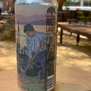 Ghost Town Brewery's new rice lager.
