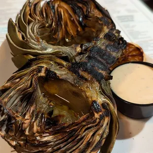 Fire Roasted Artichoke
