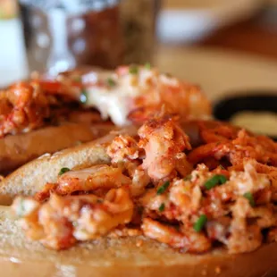 Lobster Rolls. Came with chips. Eh... better at Pier 76 down the street.