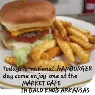 Our homemade Angus Beef Burger