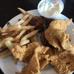 Fried Catfish special served on Friday's.