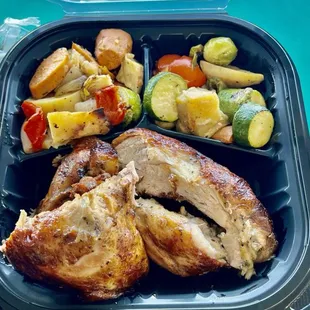 Half chicken   @hybrideater