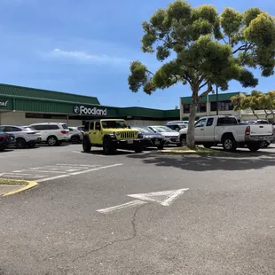 Parking entrance to Foodland.