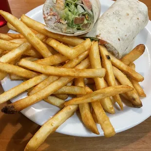 Crab Louie with Fries