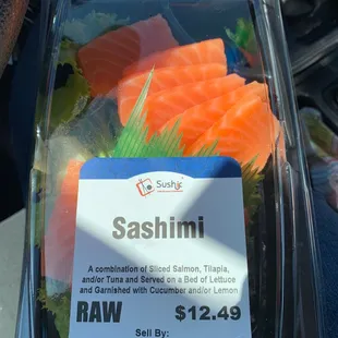 Salmon Sashimi