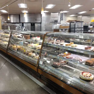 a variety of baked goods