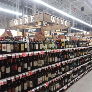 Huge selection of wines &amp; beers!