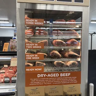 Dry aged beef