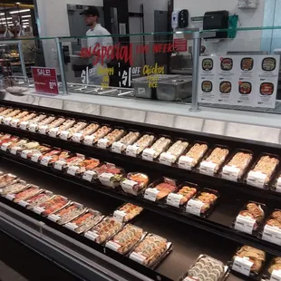 Great array of delicious sushi!