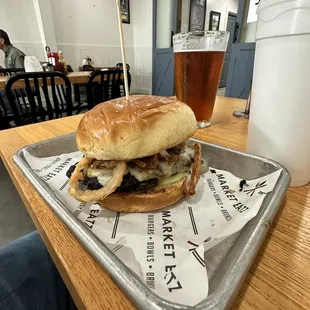 The Bacon Jam Burger