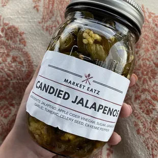Candied jalapeños!