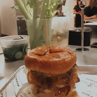 Smoked Meatloaf Sandwich