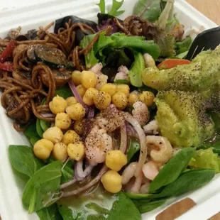 $6.99/lb. Fresh greens, sides &amp; delicious black bean noodle!