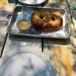 Pretzel appetizer