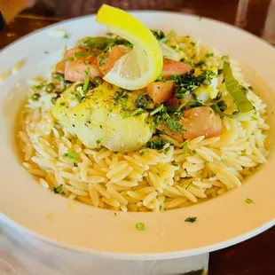 white fish scallopini