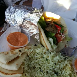 Filet Tenderloin gyro Platter