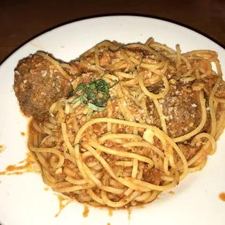 Spaghetti and Meatballs ala
