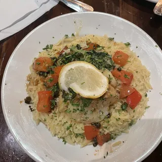 White Fish Scallopini ala