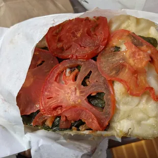 Tomato basil focaccia