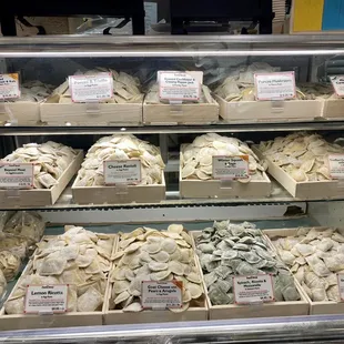 Fresh ravioli - their black truffle and porcini ravioli is divine!