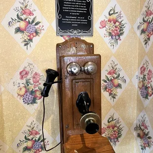 Pick up the phone to listen in