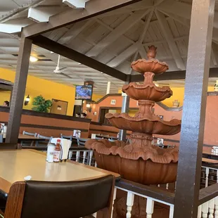 the interior of the restaurant