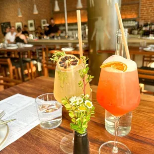 Summer spritz &amp; Aperol spritz