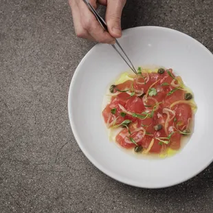 Big Eye Tuna Crudo